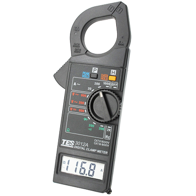 Tes 3012 Clamp Meter for industrial electrical testing